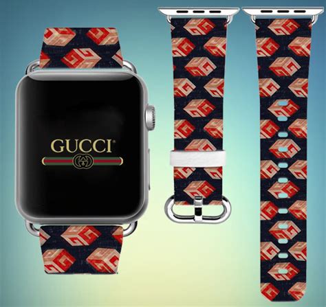 apple watch series 5 40mm band gucci|Gucci inspired Apple Watch band.